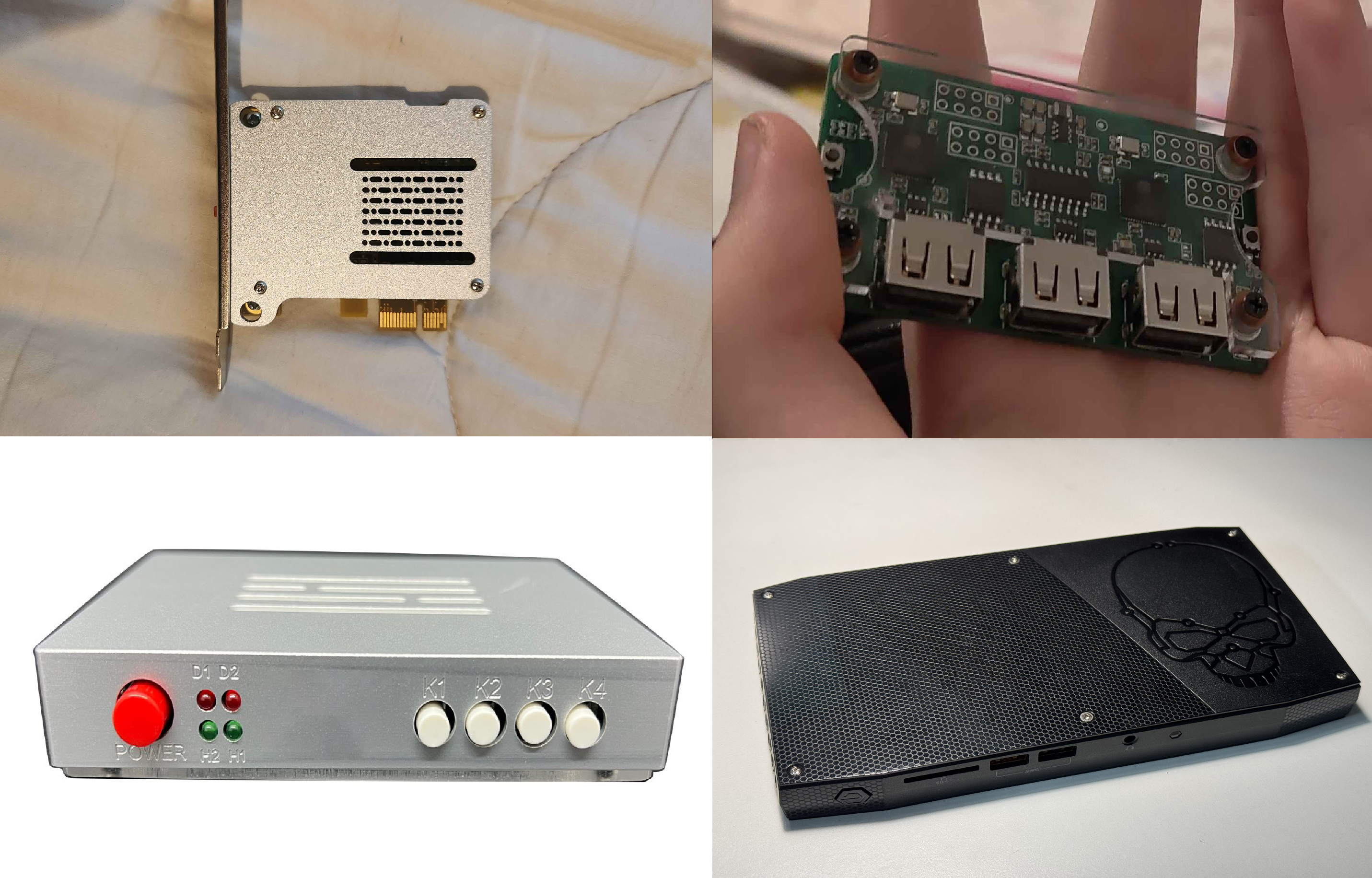 DMA card, MAKCU, Fuser, Mini PC(price includes shipping)